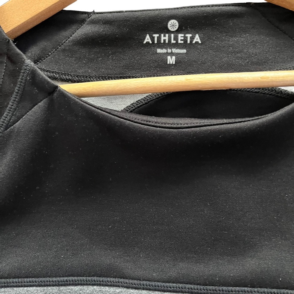 Athleta Scuba Material Fuse Color Block Sweatshir… - image 4